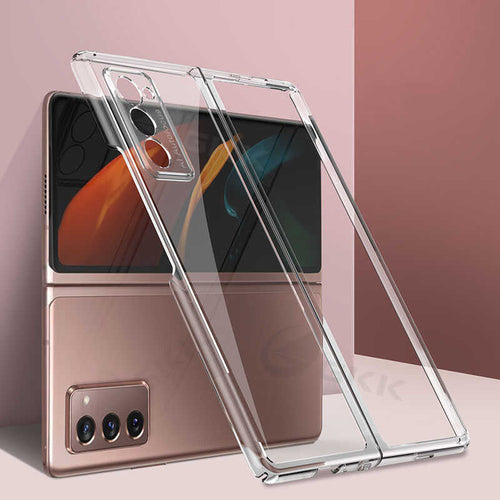 Galaxy Z Fold 2 Kılıf Zore Kıpta Kılıf - Renksiz