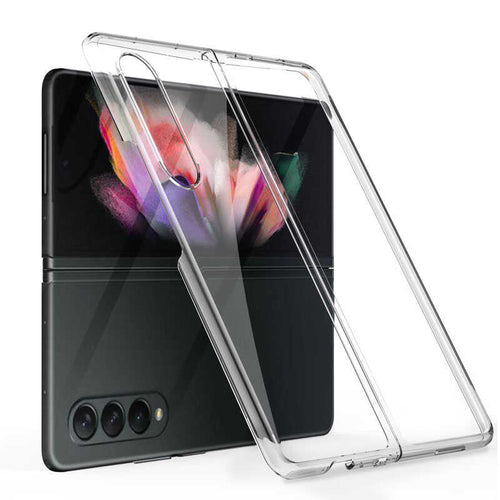 Galaxy Z Fold 3 Kılıf Zore Kıpta Kılıf - Renksiz