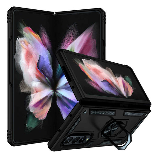 Galaxy Z Fold 3 Kılıf Zore Vega Kılıf - Siyah