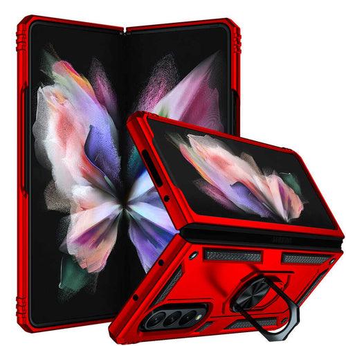 Galaxy Z Fold 3 Kılıf Zore Vega Kılıf - Kırmızı