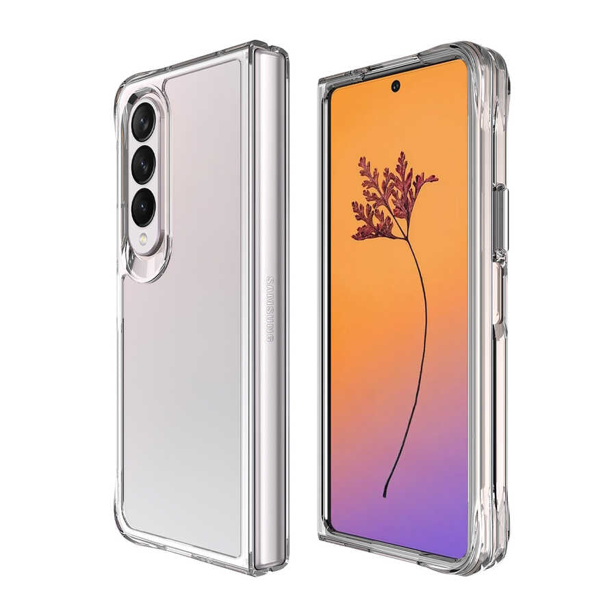 Galaxy Z Fold 4 Kılıf Zore Vonn Kılıf - Renksiz