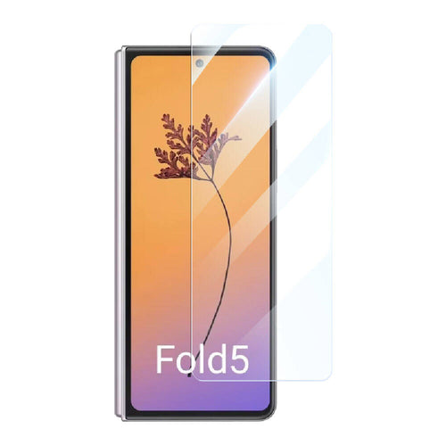 Galaxy Z Fold 5 Zore Etnaa Şeffaf Cam Ekran Koruyucu - Renksiz