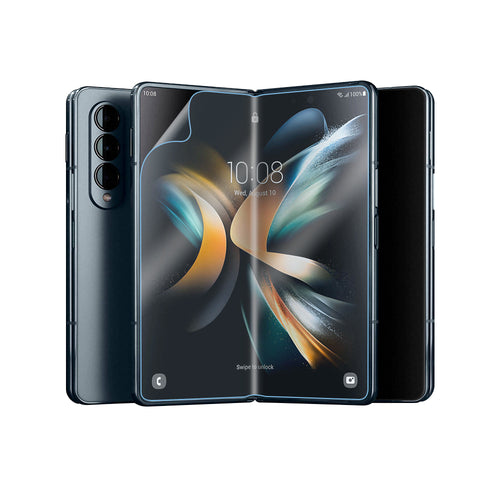 Galaxy Z Fold 5 Zore Hizalama Aparatlı S-Fit Body Ekran Koruyucu - Renksiz