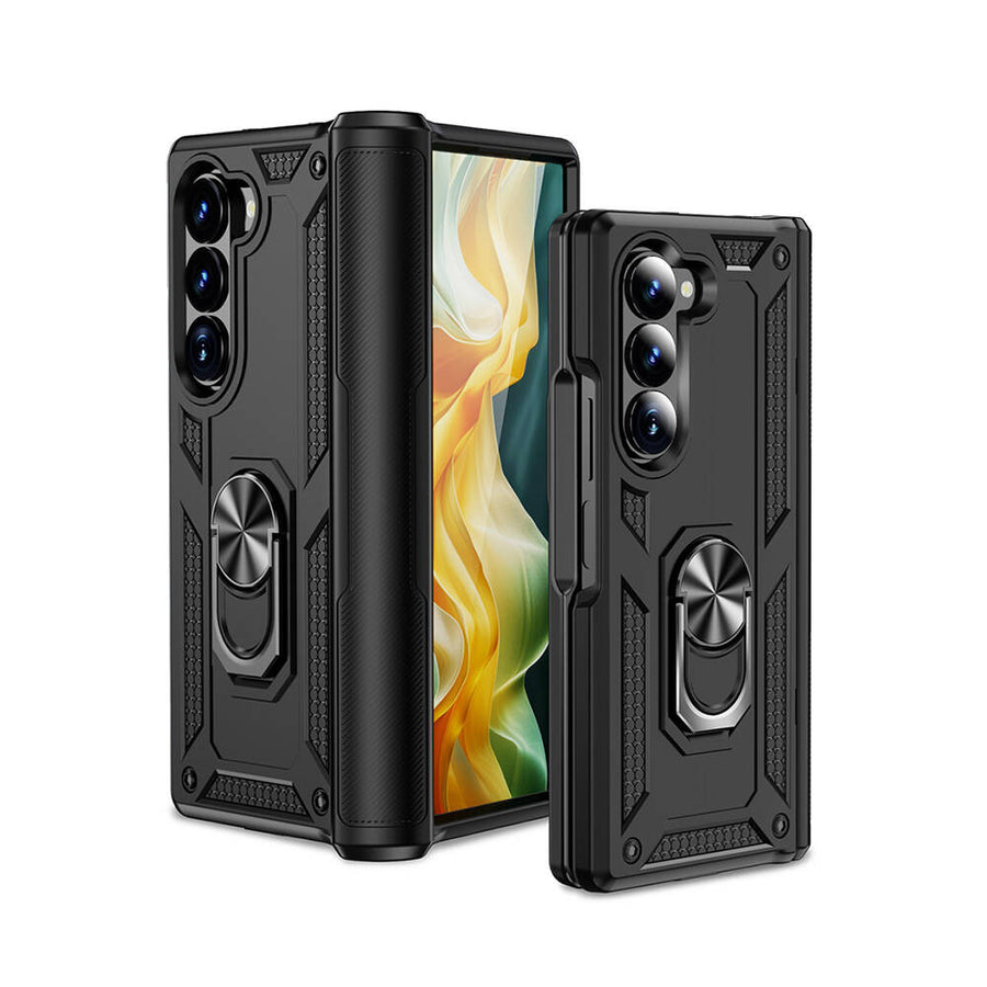 Galaxy Z Fold 6 Kılıf Zore Vega Kılıf - Siyah