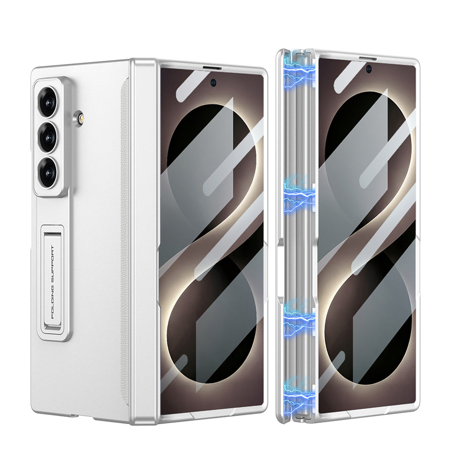 Galaxy Z Fold 8 Ultra Kılıf Zore M-Magnet Kılıf - Gümüş