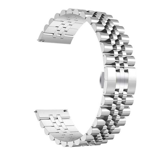 Gear S3 KRD-36 22mm Metal Kordon - Gümüş