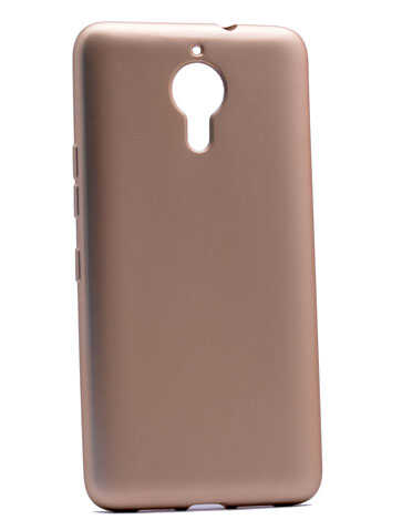 General Mobile 5 Plus Kılıf Zore Premier Silikon Kılıf - Gold