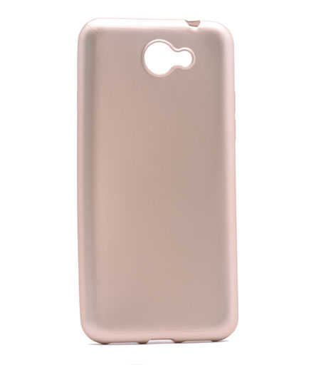 General Mobile 6 Kılıf Zore Premier Silikon Kılıf - Gold