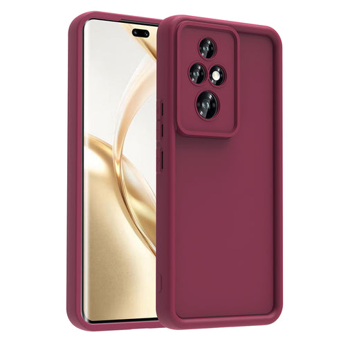 Honor 200 Pro Kılıf Kamera Korumalı Zore Ananas Kılıf - Mürdüm