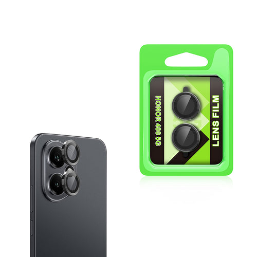 Honor 400 Zore CL-07 Kamera Lens Koruyucu - Siyah