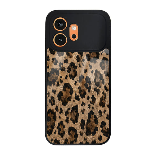 Honor 600 5G Kılıf Kamera Korumalı Desenli Zore Lusi Kılıf - Kahve Leopar