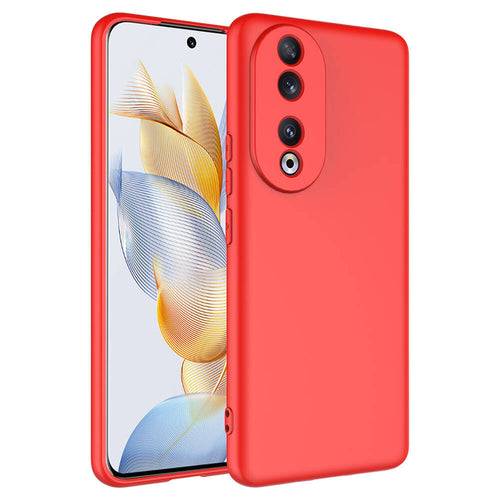 Honor 90 Kılıf Zore Mara Lansman Kılıf - Kırmızı