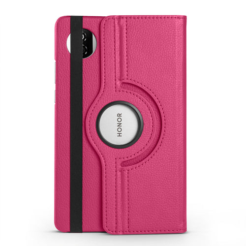 Honor Pad X7 Zore Dönebilen Standlı Kılıf - Pembe