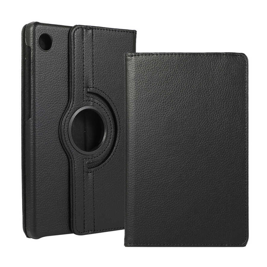 Honor Pad X8 Zore Dönebilen Standlı Kılıf - Siyah