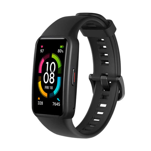 Huawei Band 6 Zore KRD-47 Silikon Kordon - Siyah