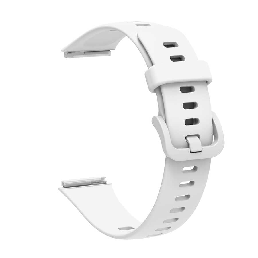 Huawei Band 7 KRD-71 Silikon Kordon - Beyaz