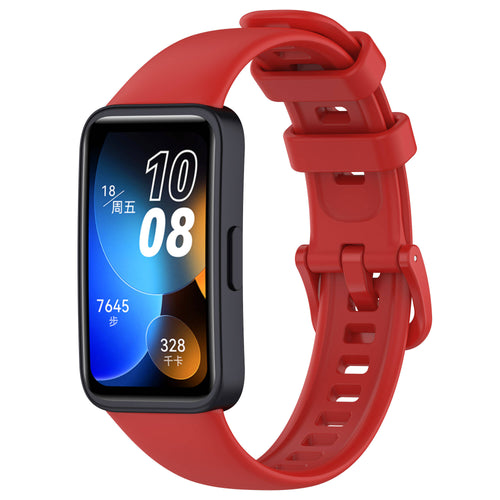 Huawei Band 8 Zore Klasik Kordon - Kırmızı