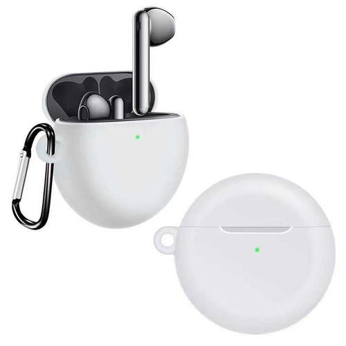 Huawei Freebuds 4 Kılıf Zore Airbag 24 Kılıf - Beyaz
