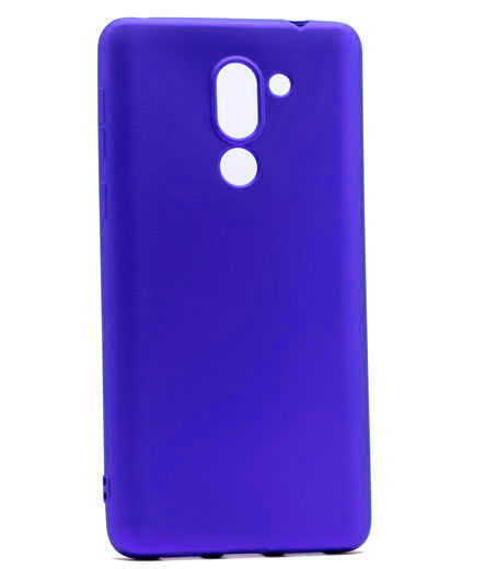 Huawei GR5 2017 Honor 6x Kılıf Zore Premier Silikon Kılıf - Saks Mavi