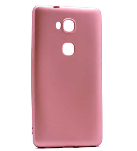 Huawei GR5 Kılıf Zore Premier Silikon Kılıf - Rose Gold