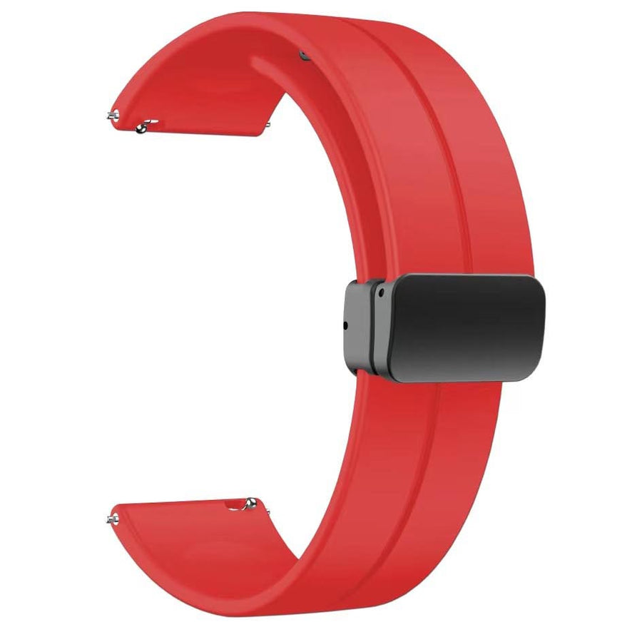 Huawei GT2 42mm KRD-84 20mm Silikon Kordon - Kırmızı