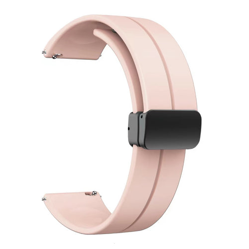 Huawei GT2 42mm KRD-84 20mm Silikon Kordon - Pembe