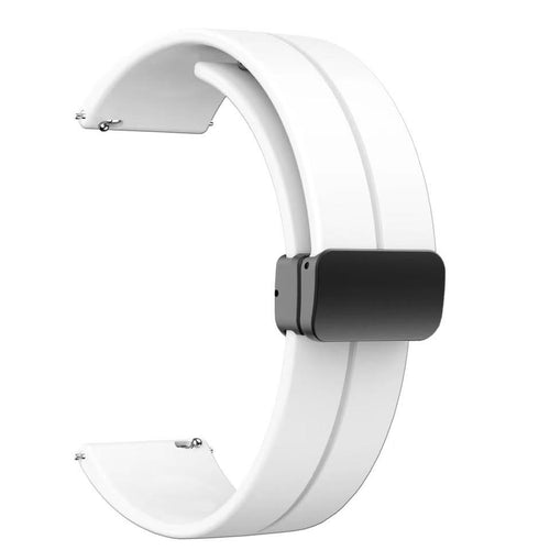 Huawei GT2 42mm KRD-84 20mm Silikon Kordon - Beyaz
