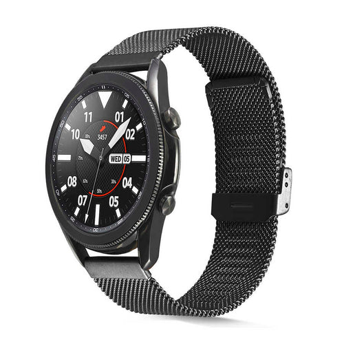Huawei GT2 46mm KRD-45 22mm Metal Kordon - Siyah