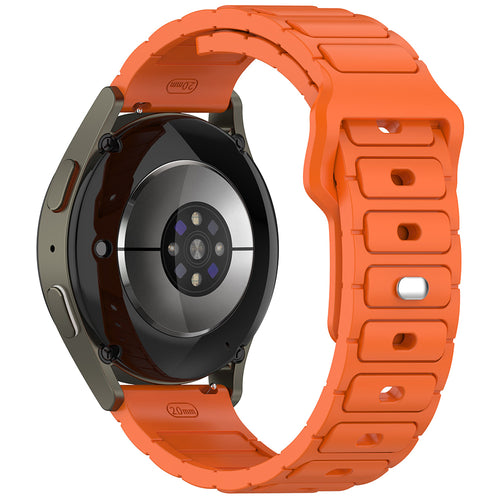 Huawei GT2 46mm Zore KRD-132 22mm Silikon Kordon Strap Kayış - Turuncu