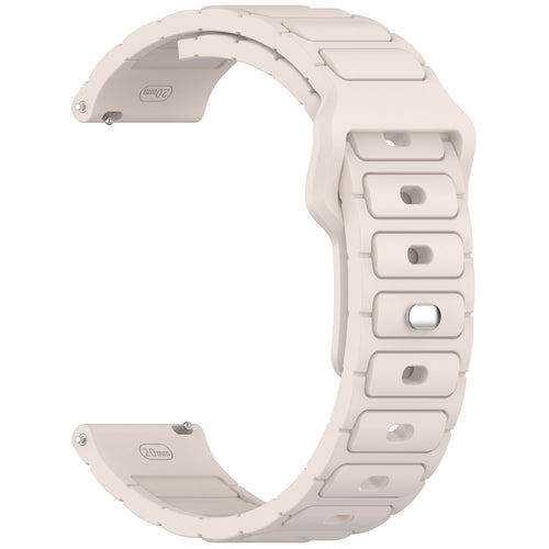 Huawei GT2 46mm Zore KRD-132 22mm Silikon Kordon Strap Kayış - Starlight