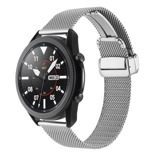 Huawei GT2 46mm Zore KRD-85 22mm Metal Kordon - Gümüş