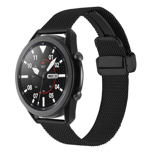 Huawei GT2 46mm Zore KRD-85 22mm Metal Kordon - Siyah