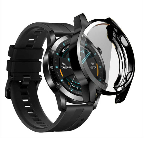 Huawei GT2 46mm Zore Watch Gard 02 Ekran Koruyucu - Siyah