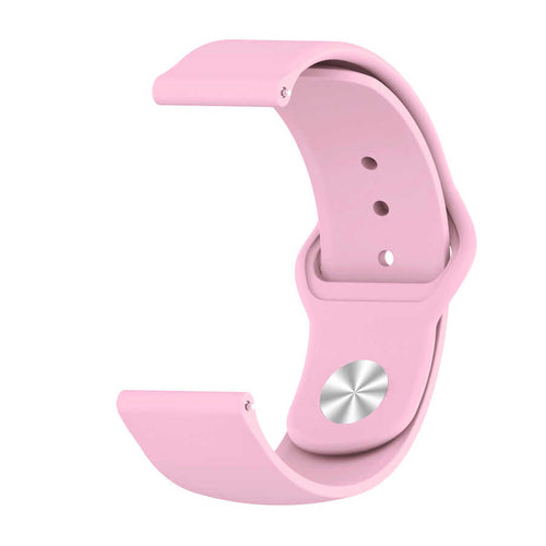 Huawei GT4 41mm KRD-11 18mm Silikon Kordon - Pembe
