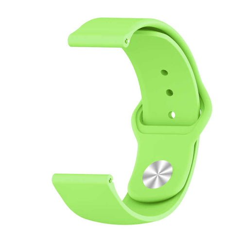 Huawei GT4 41mm KRD-11 18mm Silikon Kordon - Yeşil