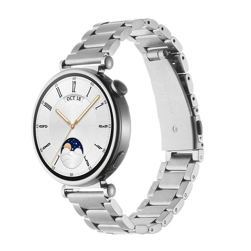 Huawei GT4 41mm Zore KRD-04 18mm Metal Kordon - Starlight
