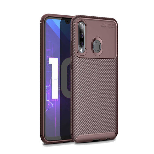 Huawei Honor 20 Lite Kılıf Zore Negro Silikon Kılıf - Kahverengi