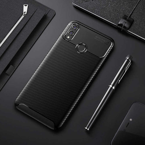 Huawei Honor 8X Kılıf Zore Negro Silikon Kılıf - Siyah
