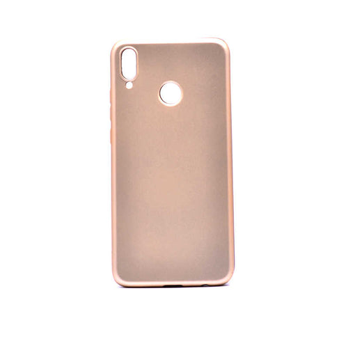 Huawei Honor 8X Kılıf Zore Premier Silikon Kılıf - Gold