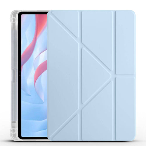 Huawei Honor Pad X8 Pro 11.5' Kılıf Zore Tri Folding Kalem Bölmeli Standlı Kılıf - Mavi