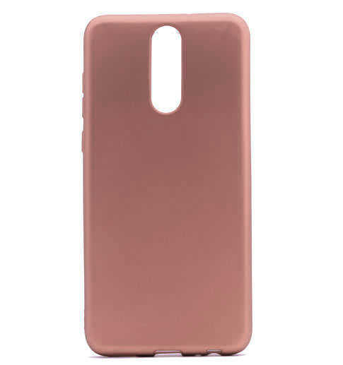Huawei Mate 10 Lite Kılıf Zore Premier Silikon Kılıf - Rose Gold