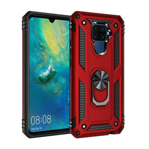 Huawei Mate 30 Lite Kılıf Zore Vega Kılıf - Kırmızı
