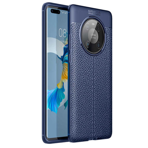 Huawei Mate 40 Pro Kılıf Zore Niss Silikon Kılıf - Lacivert