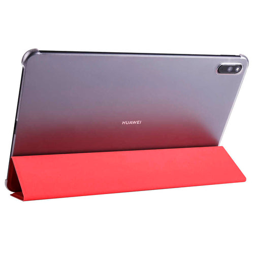 Huawei MatePad 11 (2021) Zore Smart Cover Standlı 1-1 Kılıf - Kırmızı