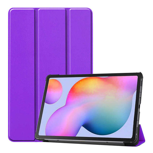 Huawei MatePad T8 Zore Smart Cover Standlı 1-1 Kılıf - Mor