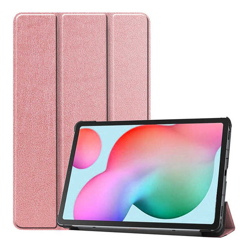 Huawei MatePad T8 Zore Smart Cover Standlı 1-1 Kılıf - Rose Gold