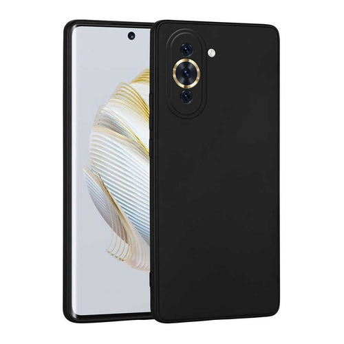 Huawei Nova 10 Kılıf Zore Premier Silikon Kılıf - Siyah