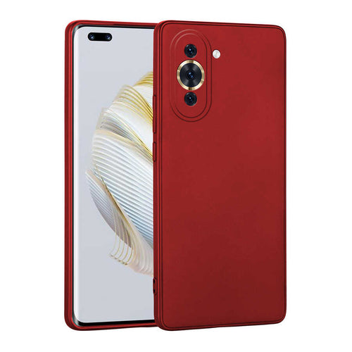 Huawei Nova 10 Pro Kılıf Zore Premier Silikon Kılıf - Kırmızı