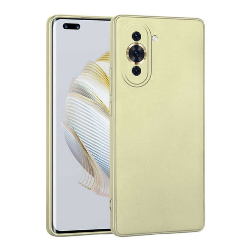 Huawei Nova 10 Pro Kılıf Zore Premier Silikon Kılıf - Gold