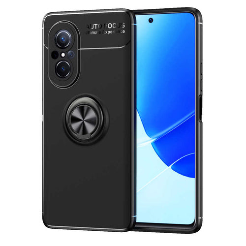 Huawei Nova 9 SE Kılıf Zore Ravel Silikon Kılıf - Siyah